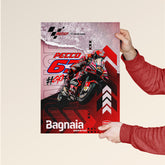 Pecco Bagnaia Ducati MotoGP #63 TT Assen Poster
